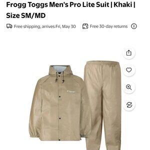 Frogg Toggs Men's Pro Lite Suit Khaki